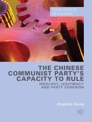 cover image of The Chinese Communist Party's Capacity to Rule